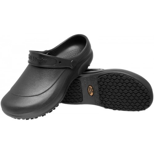 Sapato EVA Crocs soft works preto